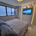 Lindo Apto Frente Mar Tudo Novinho 2Suites+Garagem